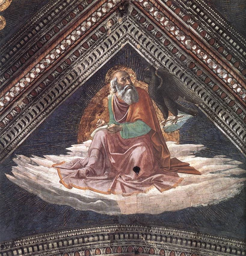 San Giovanni Evangelista - Cappella Tornabuoni, Santa Maria Novella, Firenze